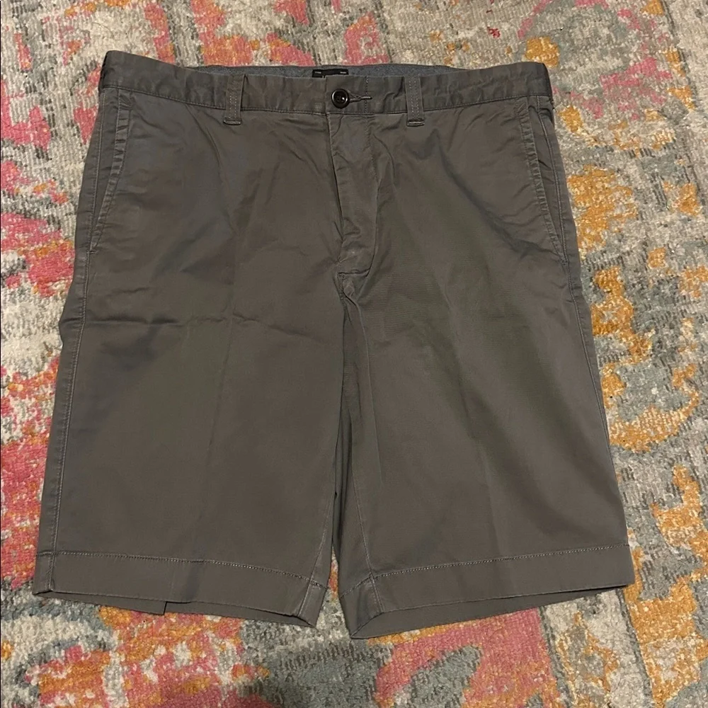 J Crew Gray Flat Front Shorts - 10.5” inseam